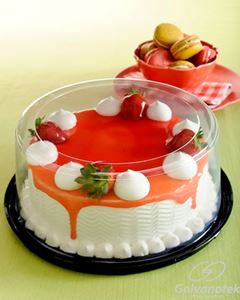 Embalagem Torta Pequena G 50CT Galvanotek 1,5kg 50 Unidades