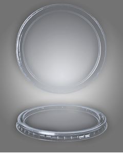 Tampa Transparente Para Potes PP TPT-500 Copobras 50 Unidades