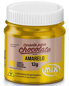 Corante Para Chocolate Amarelo Mix 12g