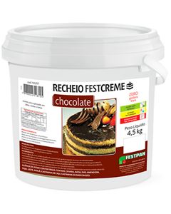 Recheio Cremoso Chocolate Festcreme 4,5kg