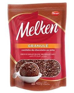 Melken Granule Chocolate Ao Leite Harald 400g 