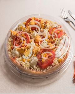 Embalagem Pizza Rasa Cristal G 60 Galvanotek 50 Unidades