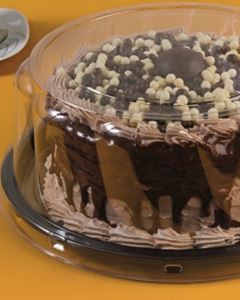 Embalagem Torta Pequena Preta G 50S Galvanotek 1,5kg 50 Unidades