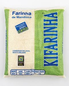 Farinha De Mandioca Kifarinha 1kg