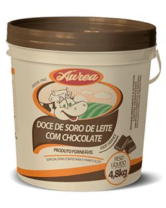 Doce De Soro De Leite Chocolate Aurea 4,8kg