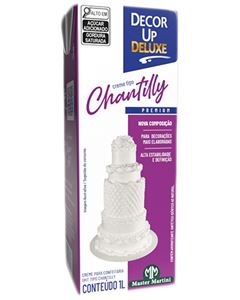 Creme Chantilly Decor Up Deluxe Master Martini 1L