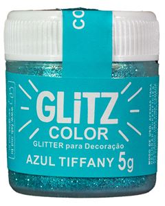 Glitter Para Decoração Azul Tiffany Fab 5g