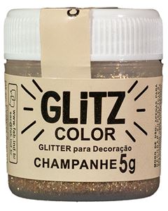 Glitter Para Decoração Champanhe Fab 5g