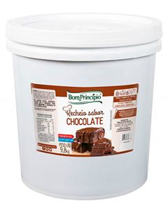 Recheio e Cobertura Chocolate Forneável Bom Princípio 9,8kg
