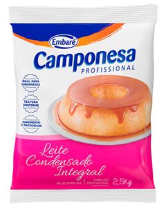 Leite Condensado Integral Camponesa Bag 2,5kg