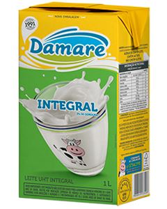 Leite UHT Integral Damare 1L