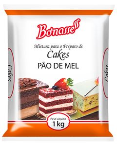 Mistura Cake Pão De Mel Bonasse 1kg