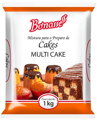 Mistura Multi Cake Neutro Bonasse 1kg