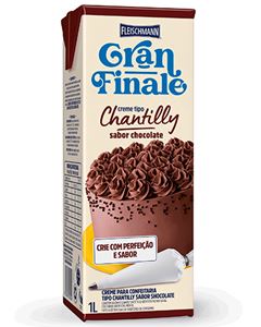 Creme Chantilly Chocolate Gran Finale Fleischmann 1L