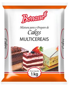 Mistura Cake Multicereais Bonasse 1kg