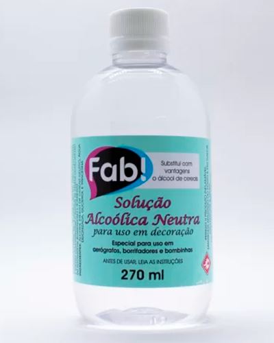 Solução Alcoolica Neutra Fab 270Ml