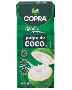 Água de Coco com Polpa de Coco Copra 200ml