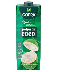 Água de Coco com Polpa Copra 1lt