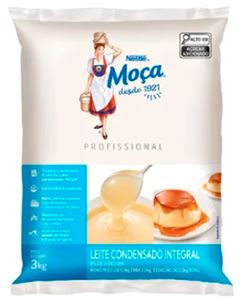 Leite Condensado Integral Moça Nestle Bag 3kg