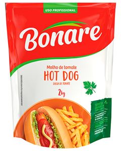Molho Tomate Bonare Hot Dog Sachet 1,7KG