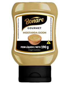 Mostarda Dijon Goumet Top Down Bonare 190gr