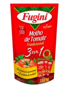 Molho De Tomate Tradicional Fugini 1,02kg
