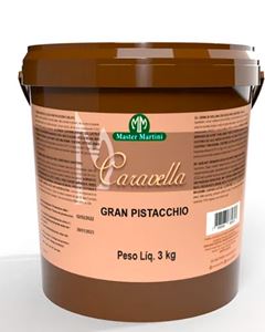 Cobertura Caravella Gran Pistacchio Master Martini 3kg