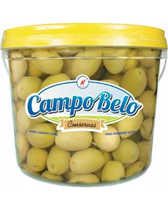 Azeitona Verde Gordal Campo Belo 2kg