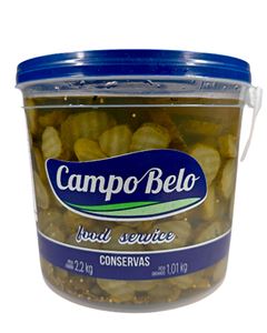 Pepino em Rodelas Campo Belo 2kg