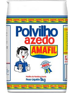 Polvilho Azedo Premium Amafil pacote papel 1kg