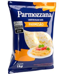 Cobertura Ralada Parmozzana Sabor Parmesão 1 kg