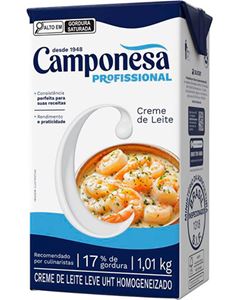 Creme de Leite 17% UHT Camponesa 1,01kg