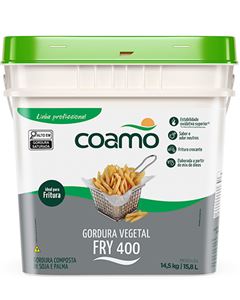 Gordura Vegetal Coamo Fry balde 14,5kg