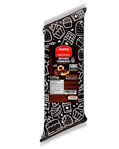 Recheio Forneável Sabor Chocolate Aurea 1,01kg