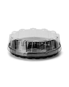 Embalagem Mini Torta Baixa G 32AB Preta Galvanotek 1kg 100 Unidades
