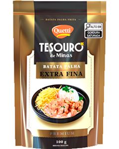 Batata Palha Tesouro de Minas Extra Fina 100g