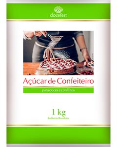 Açucar de Confeiteiro Docefest Festpan 1kg