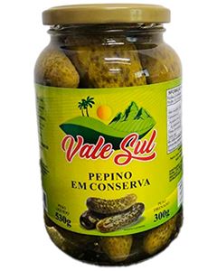Pepino em Rodelas Big Palm 440gr