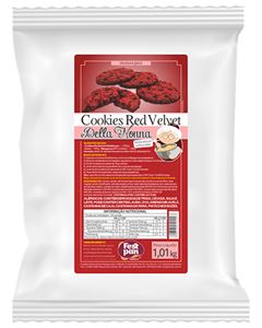 Mistura para Cookies Red Velvet Della Nonna 1,01kg