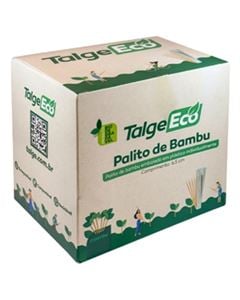 Palitos de Bambu Embalados Um A Um Talge 1000 Unidades