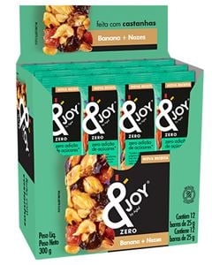 Barra Enjoy Zero Banana e Nozes 25gr